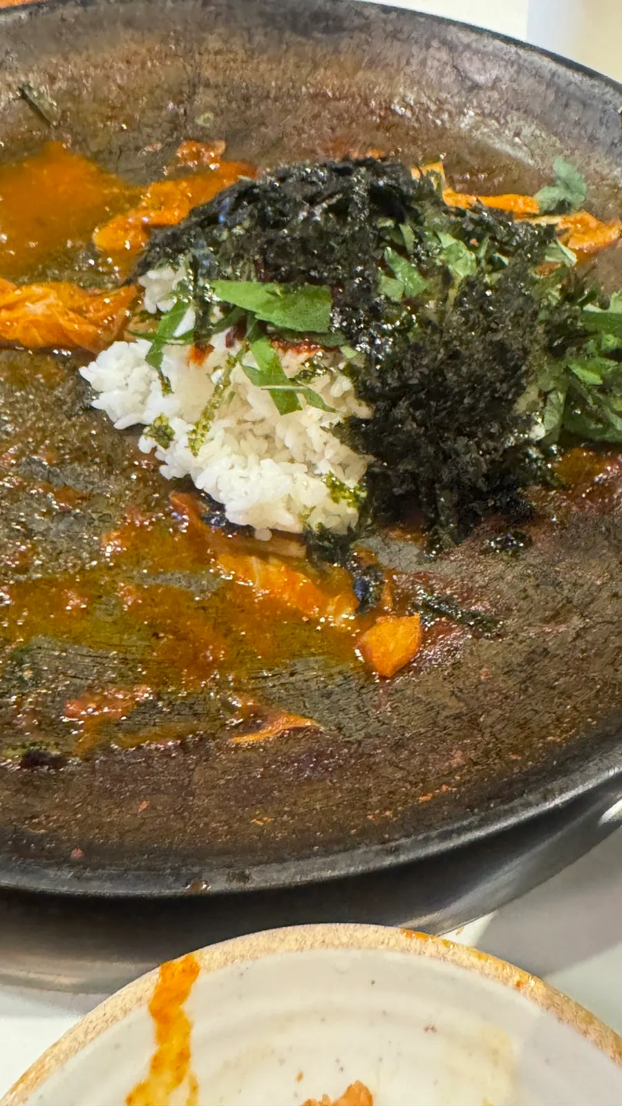 Two servings of fully cooked dakgalbi