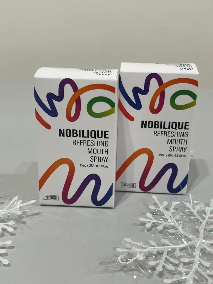 Nobilique oral spray set contents