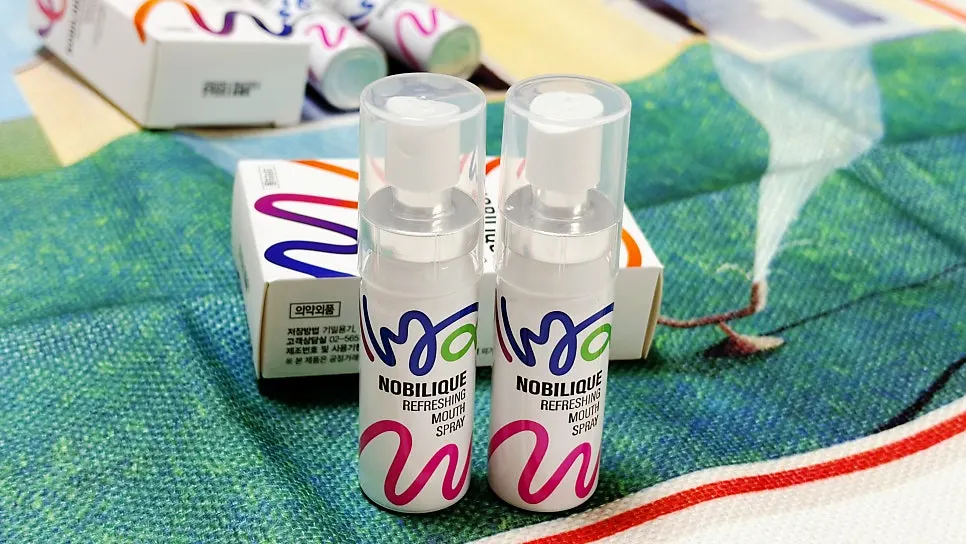 Mouth spray checked for irritation in the mouth