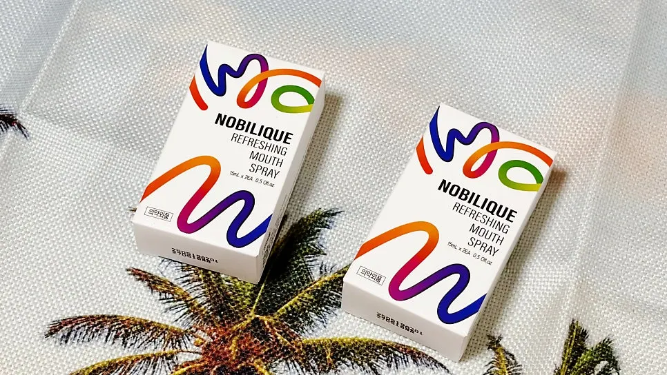 Nobilique mouth spray used in everyday life