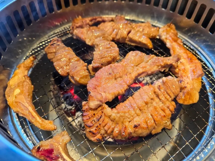 Table at the end of the meal at Nocheongol Bupyeong Main Branch