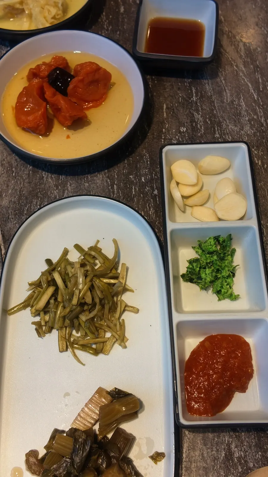 기본 반찬 나물