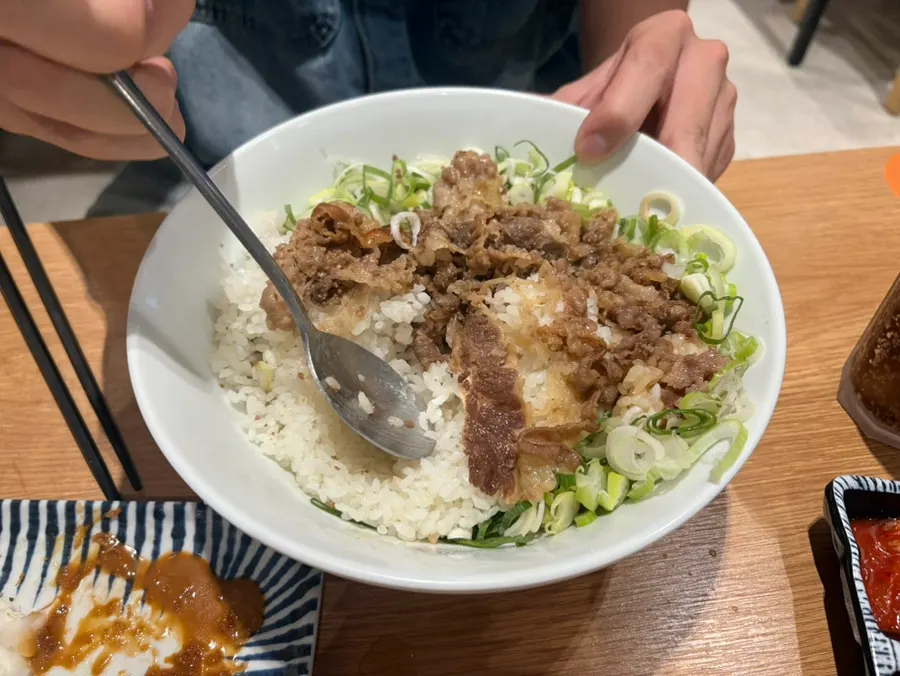 Gyudon beef rice bowl