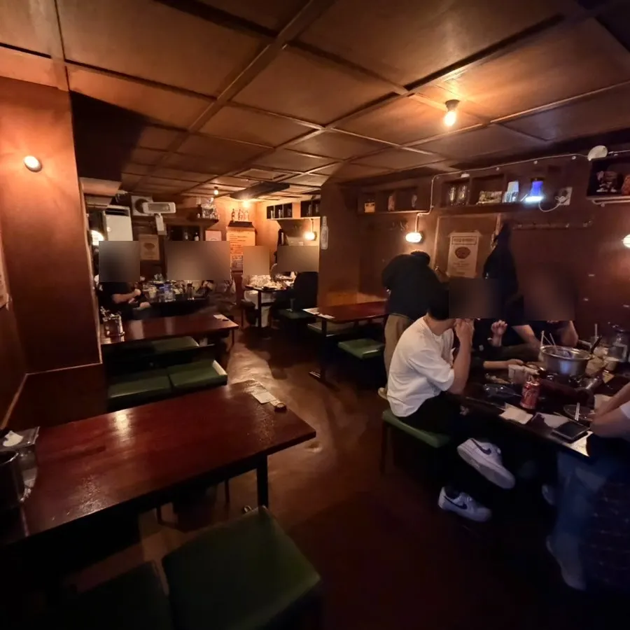 Room-like space inside Nogari Superette