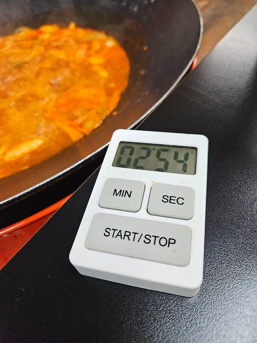 닭도리탕 끓는 시간 안내