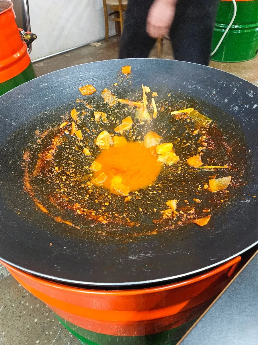 치즈볶음밥 조리 과정