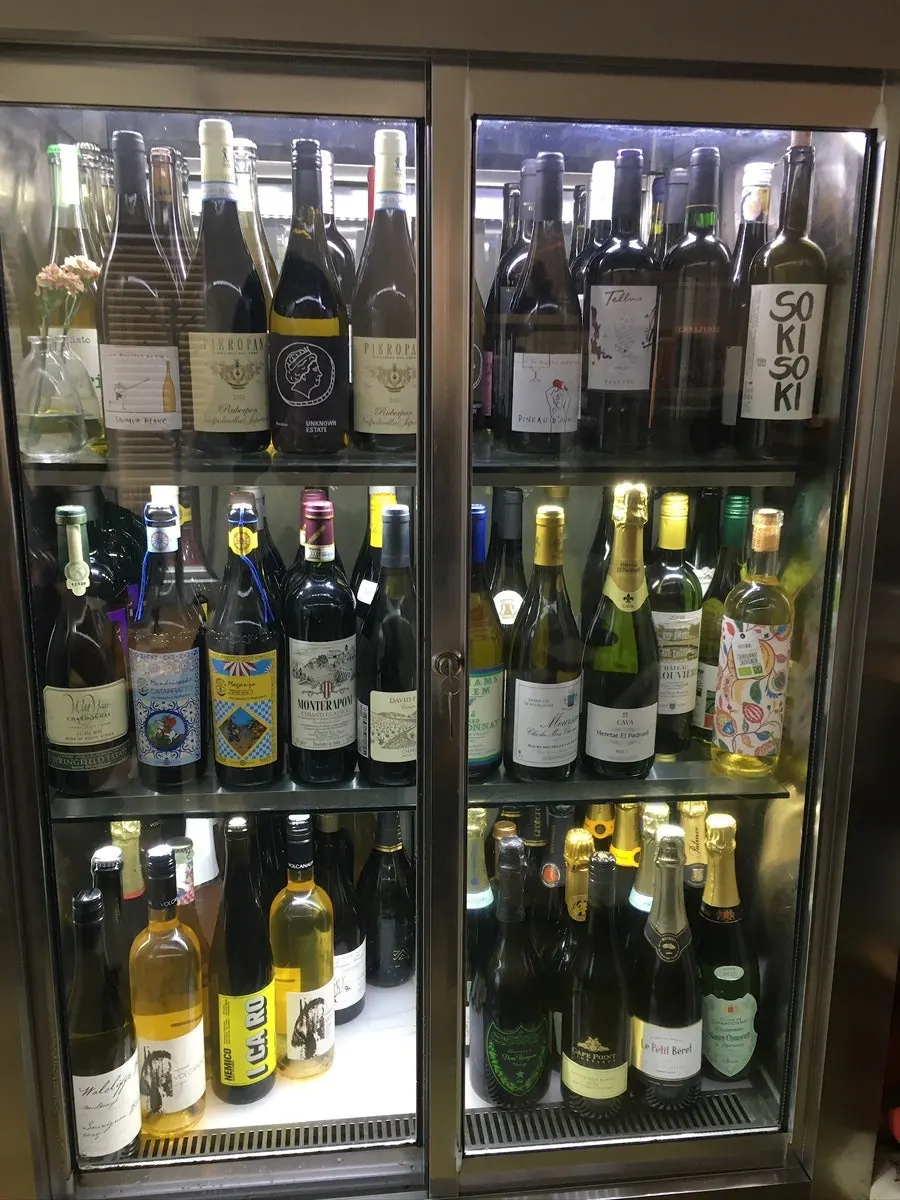 노주 와인 진열