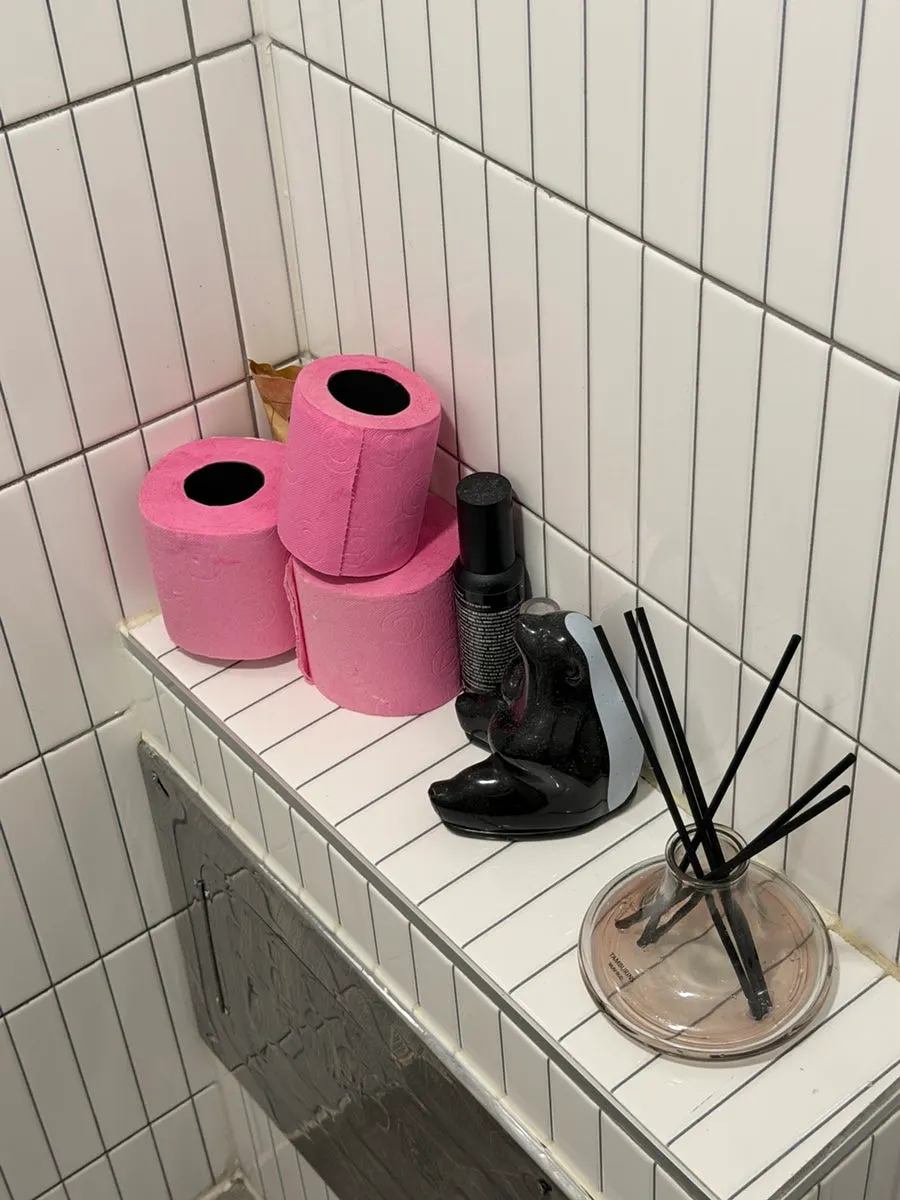 Noju's bathroom stocked with amenities