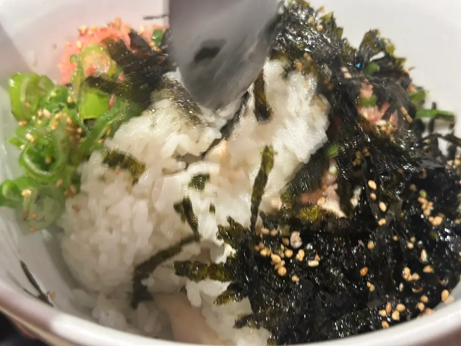 리뷰 이벤트로 받은 명란파밥