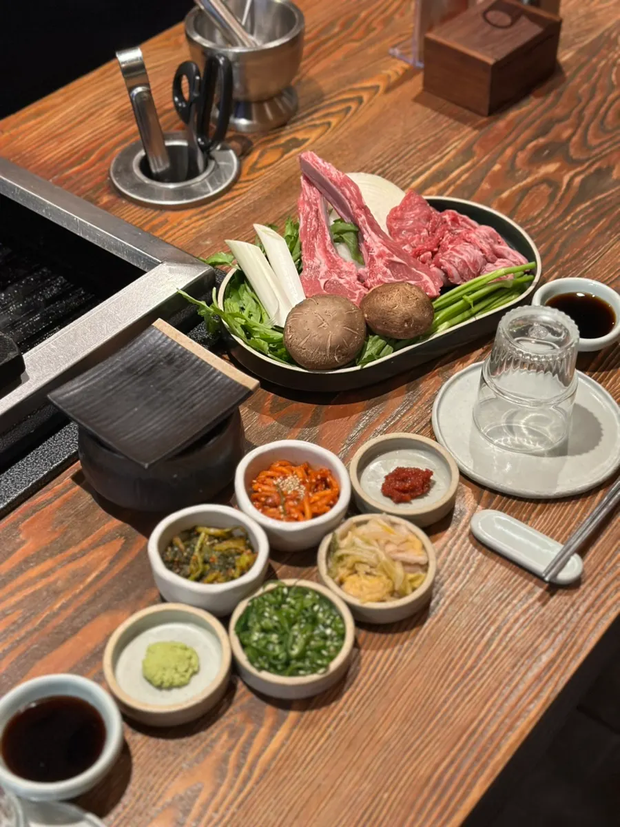 마블링이 좋은 한정 수량 양갈비살