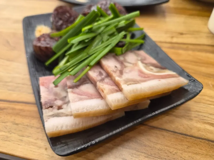 Side dishes served together with the set menu