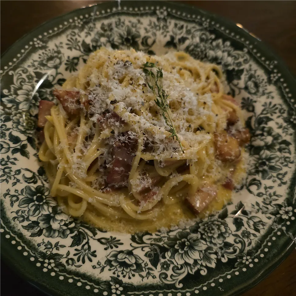 Ordered menu items on the table at Nonchalant Lounge