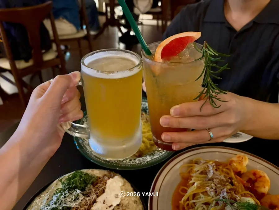 상큼한 레몬 생맥주 한 잔