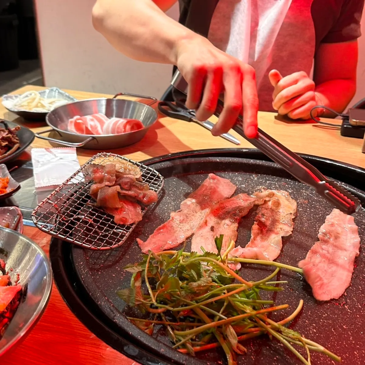 대패마켙 강남논현점 대패삼겹살 상차림