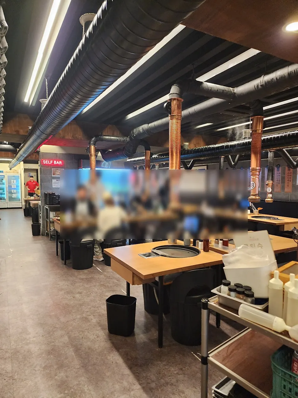 Lively interior of Daepae Market