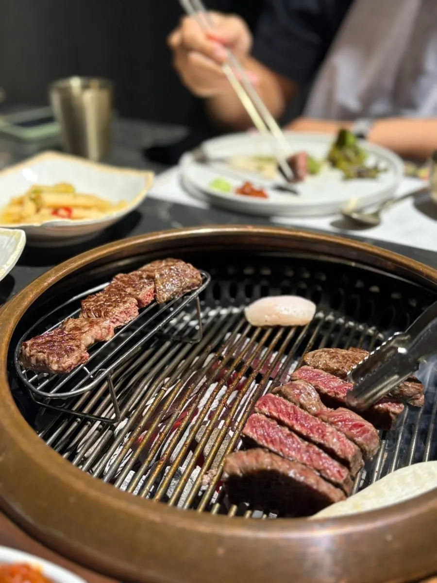 한우가 들어간 된장찌개