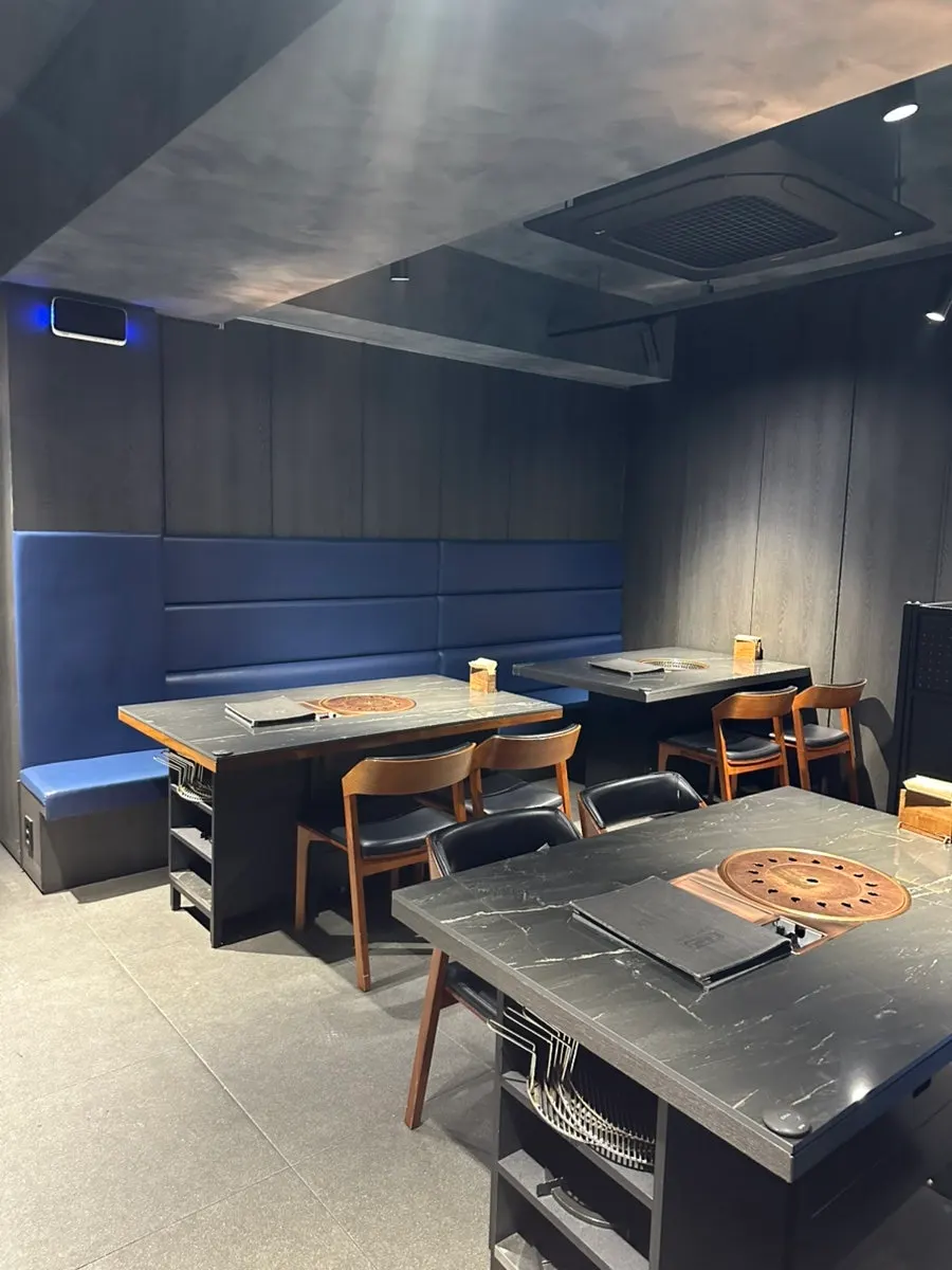 Private dining space
