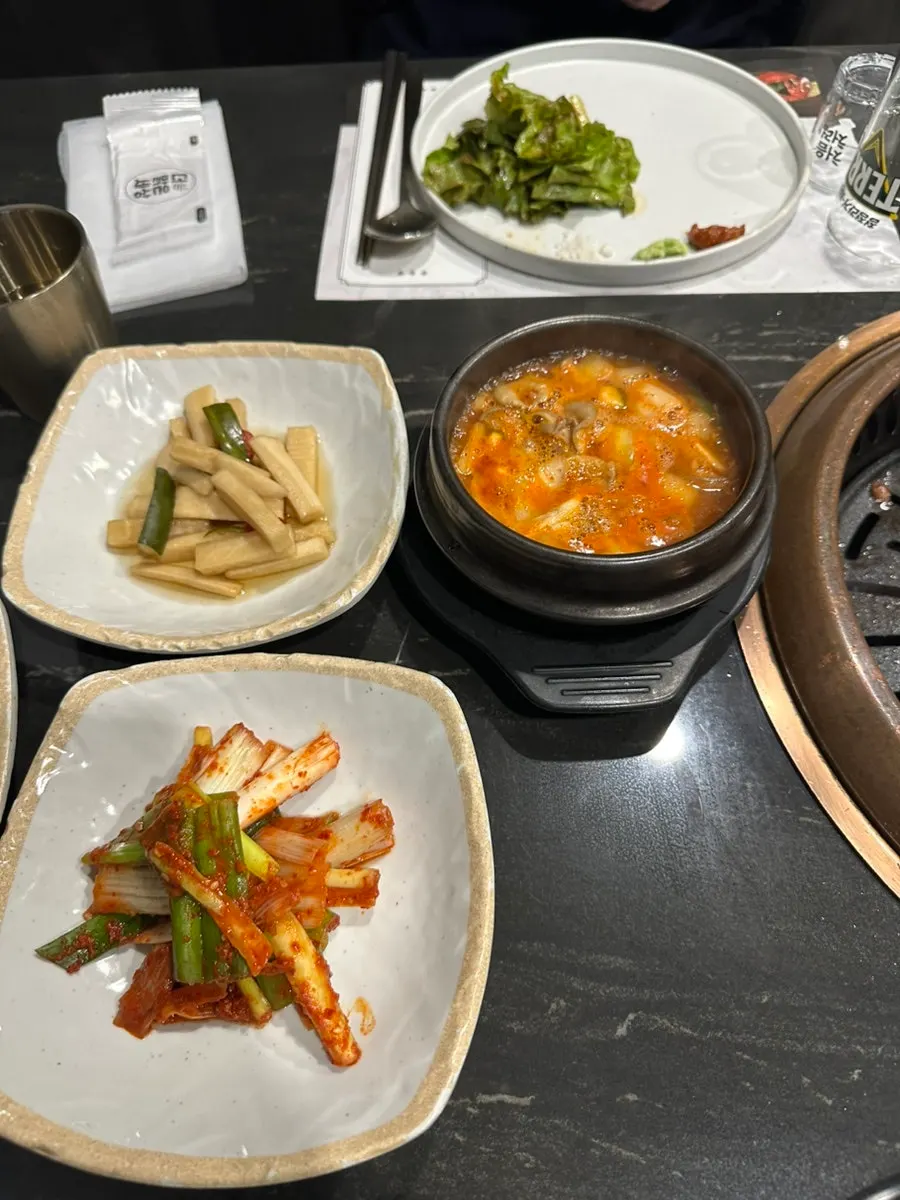 Jeju black pork grilling