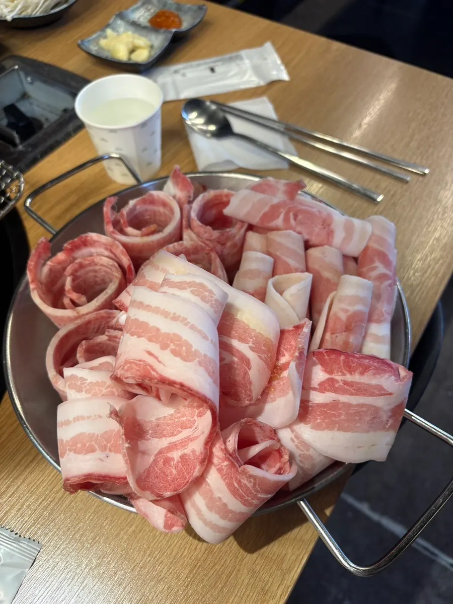 Meat sliced to order