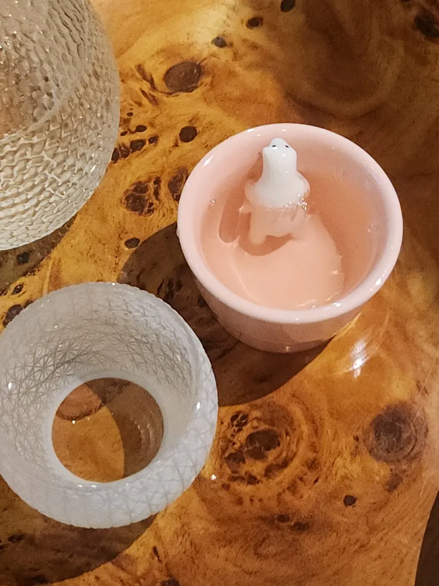 Today's sake paired with oden snacks