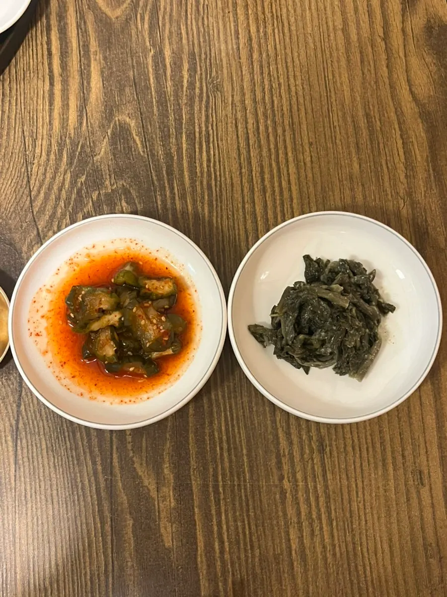 Sonamu Set Meal dishes