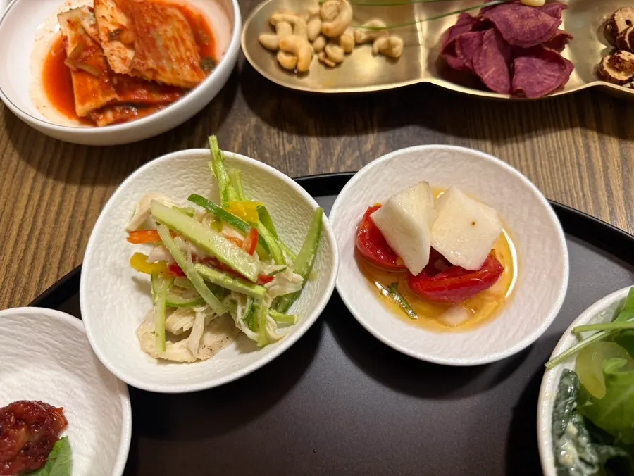 한정식 식전 주전부리