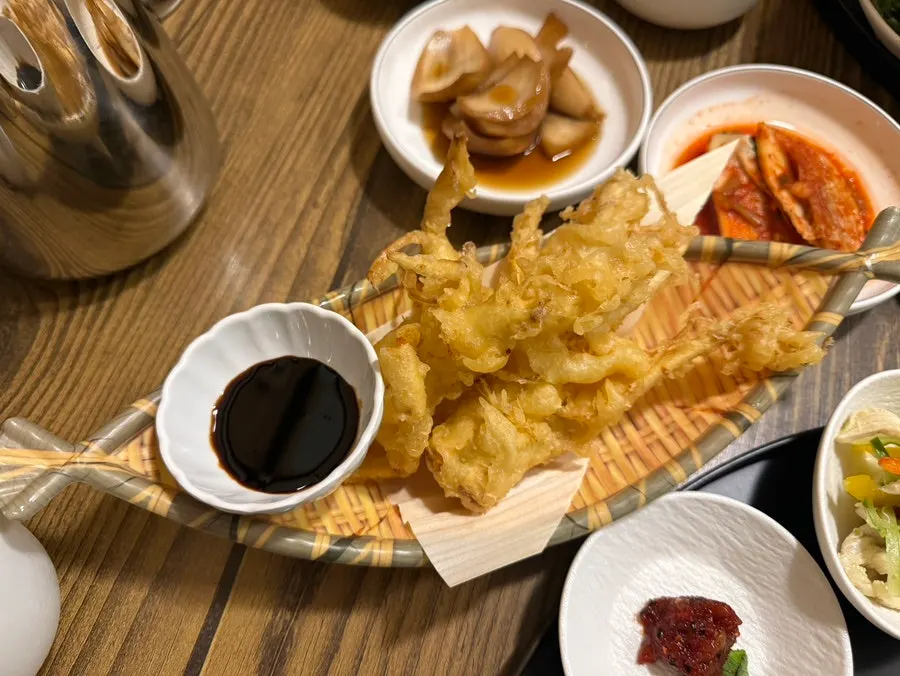 저온조리 갈비와 채소