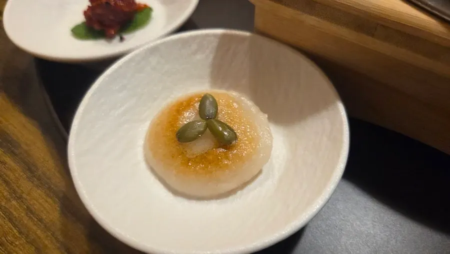 코스로 나온 제철샐러드