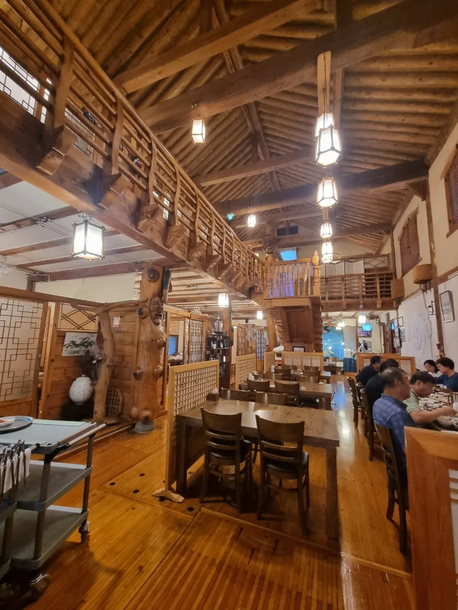 Interior decoration at Sonamu Hanjeongsik