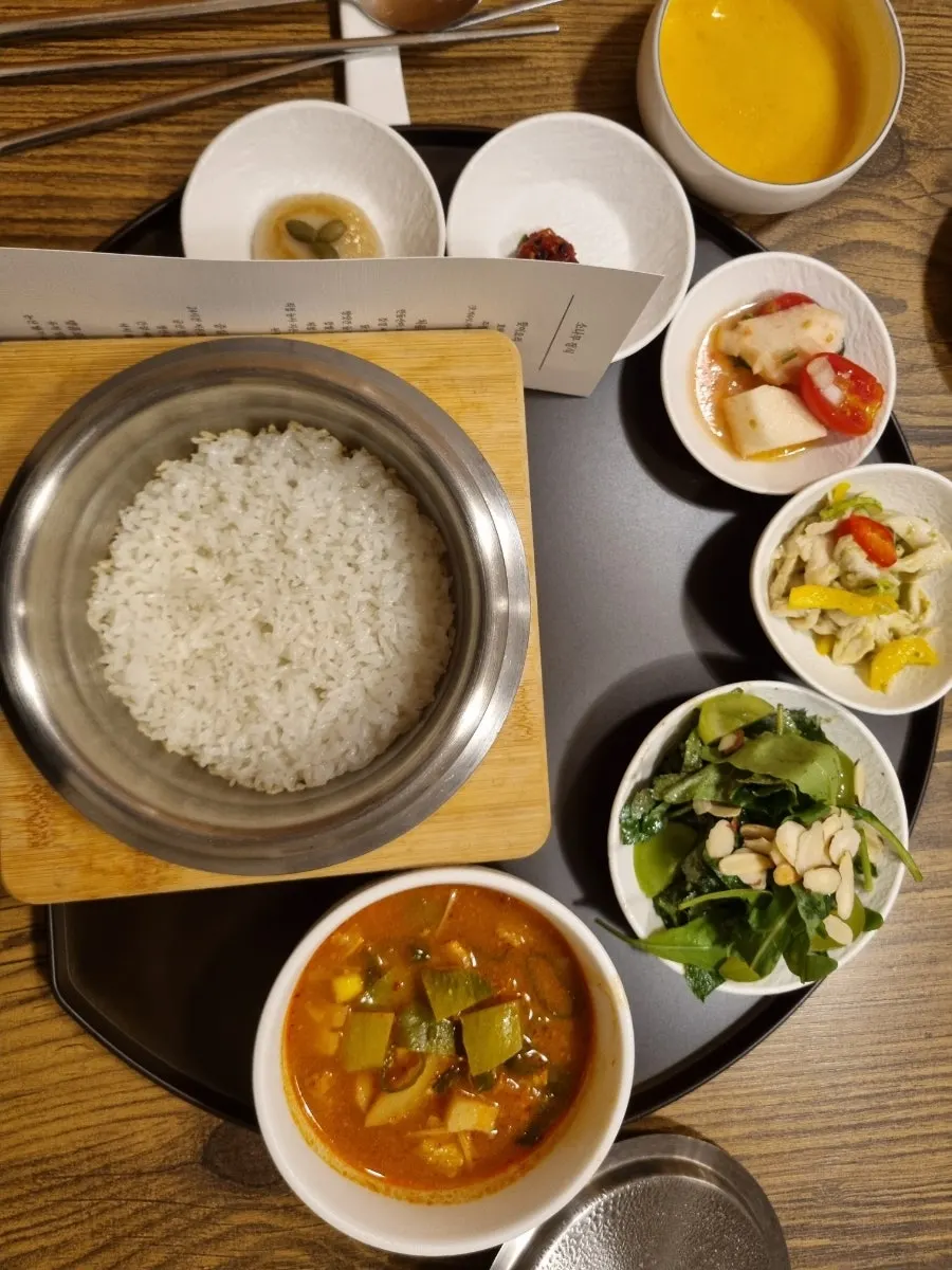 A plated dish from the first courses
