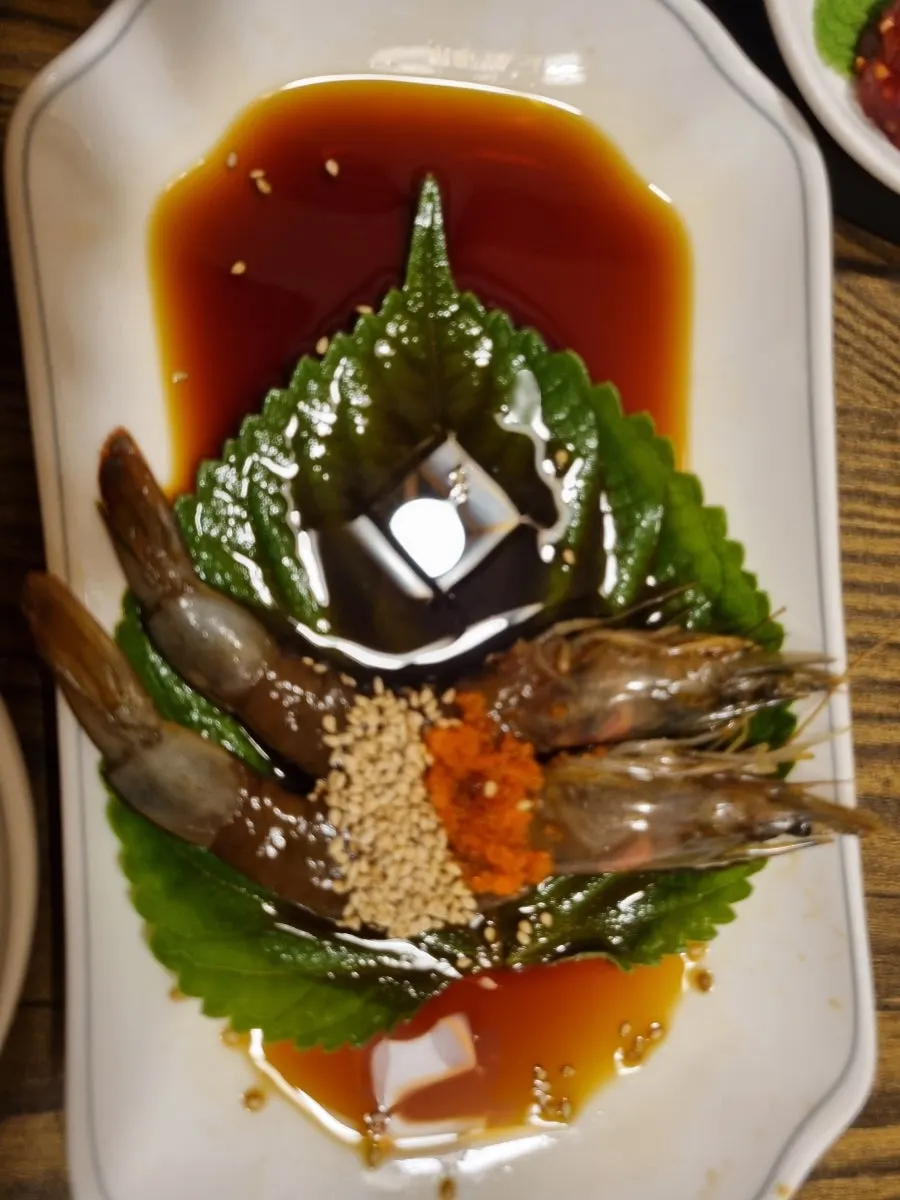 Plate of Geumsan ginseng fritters