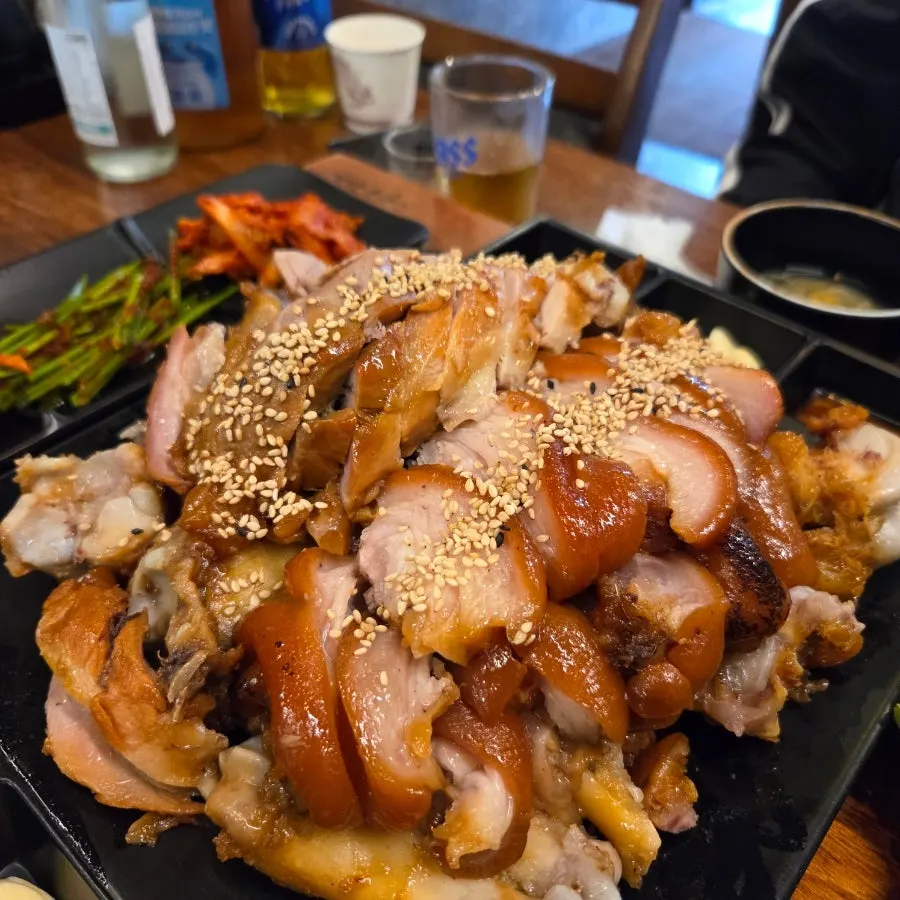 귀한족발 노원점 족발 중짜 한 접시