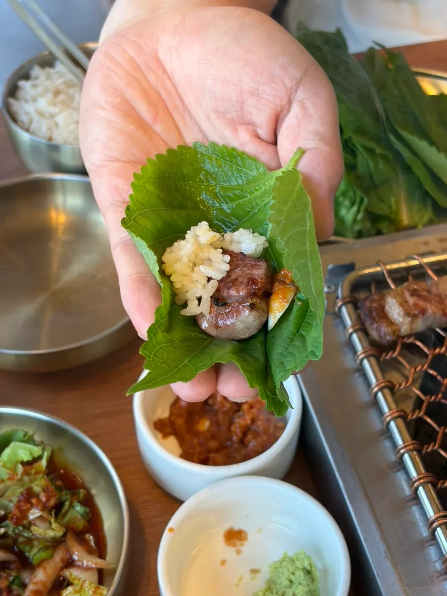 Black pork paired with fermented anchovy sauce