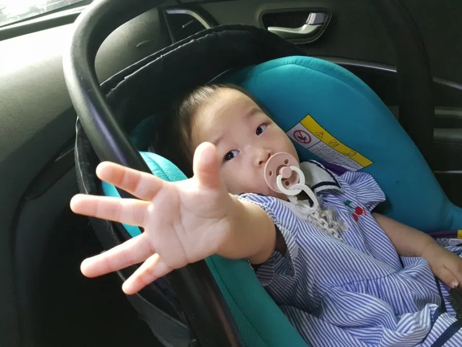 Younger sibling wanting the sunglasses