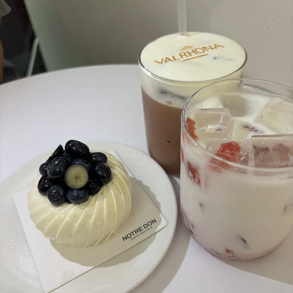 Signature dessert image from Notldun, a Seoul Forest café
