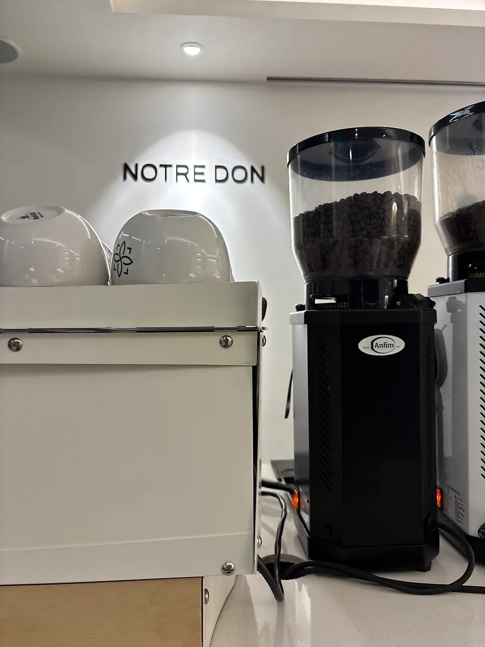 Ordered drinks set up at Notldun