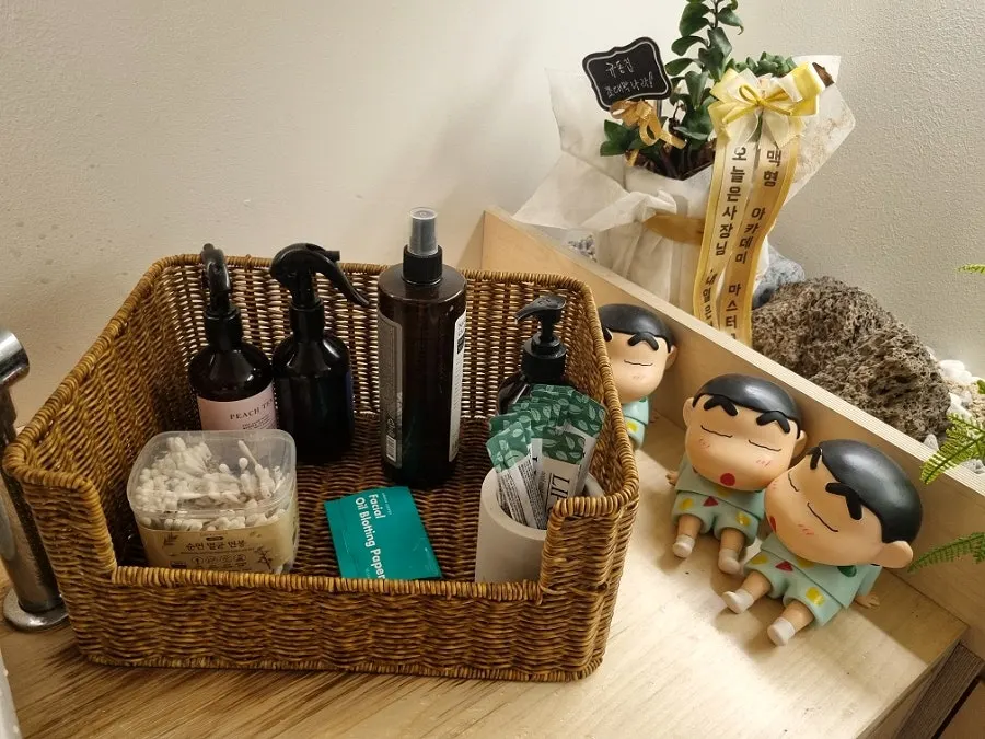 Gyudongjip's spotlessly maintained restroom