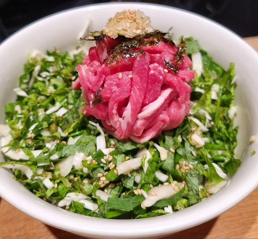 Gyudongjip's well-seasoned gyudon rice bowl