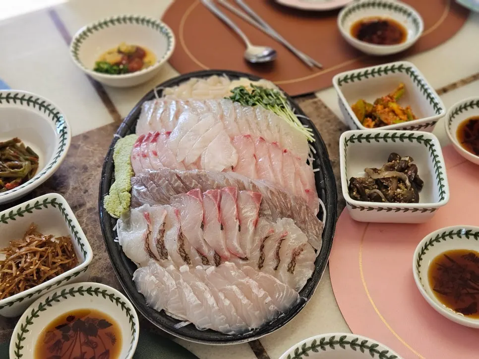 전갱이회 클로즈업