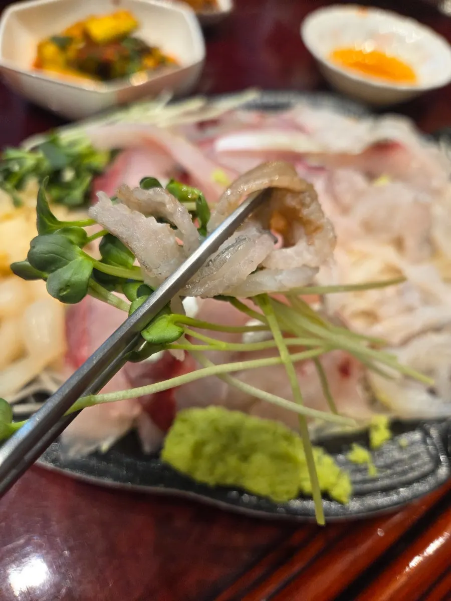 회간장, 회쌈장, 초밥양념 소스 구성