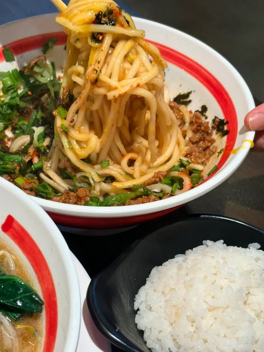 Japanese dishes shared by two