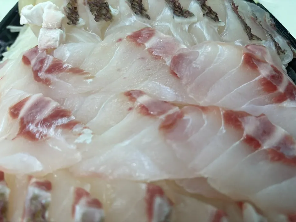 Assortment of seasonal fish for summer and early autumn