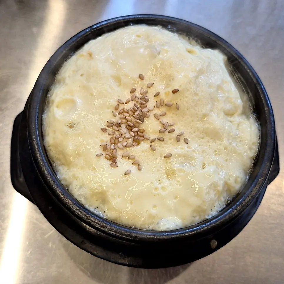 Soft-textured steamed egg