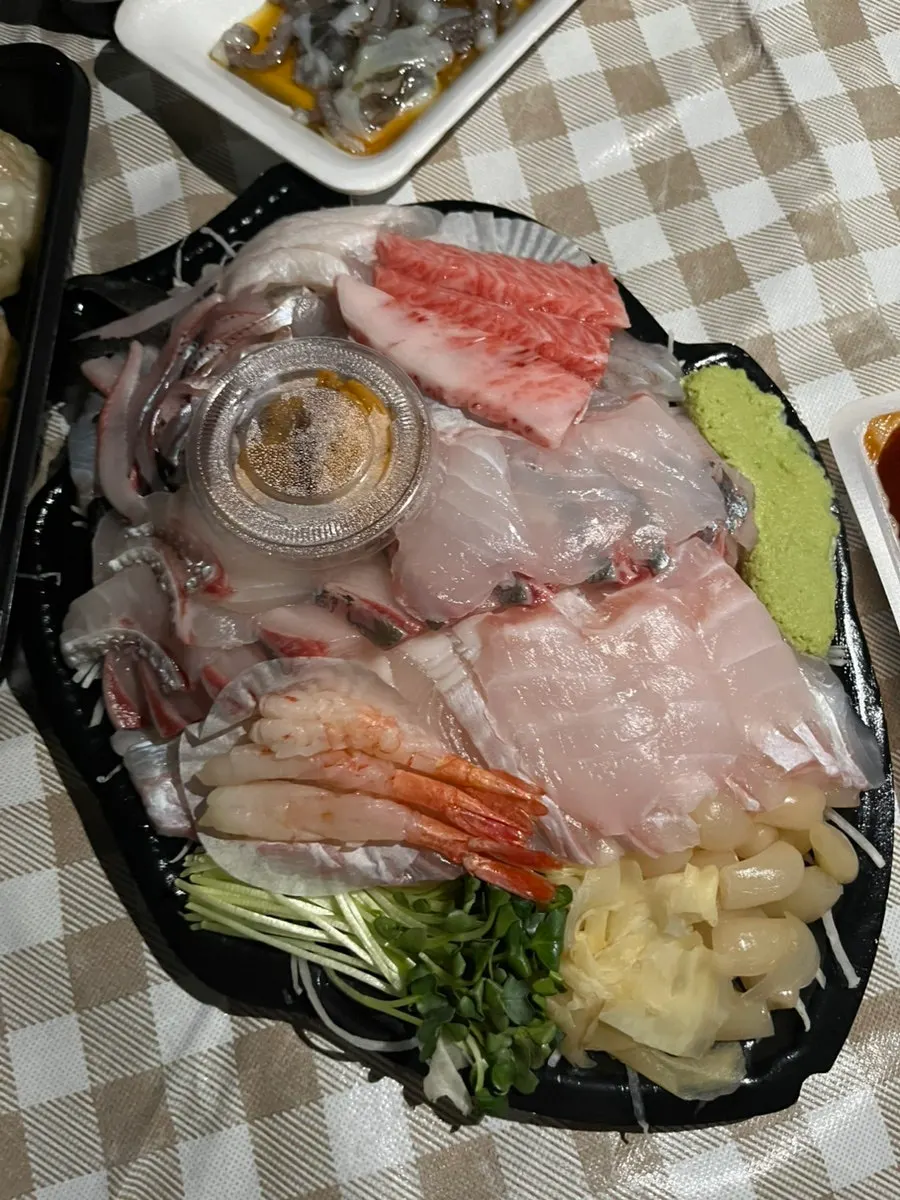 포장 열어본 땅마카세 2인 구성