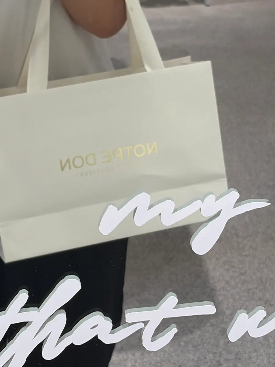 Notldun madeleine selection box and paper bag