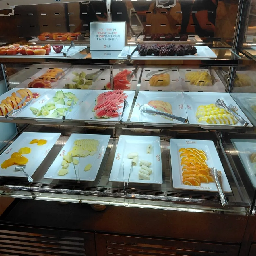 A buffet plate for the family meal