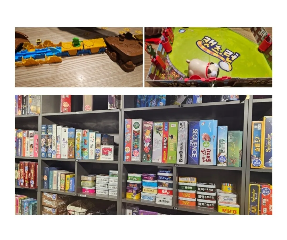 Interior view of Hero Board Game Cafe Nowon Branch