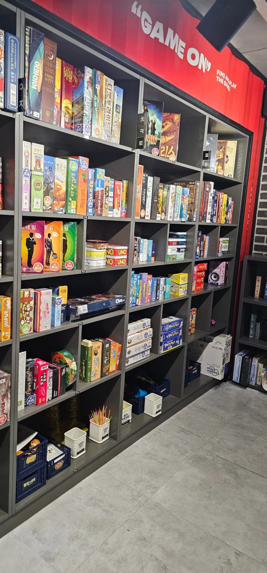 Guests enjoying games at Hero Board Game Cafe Nowon Branch
