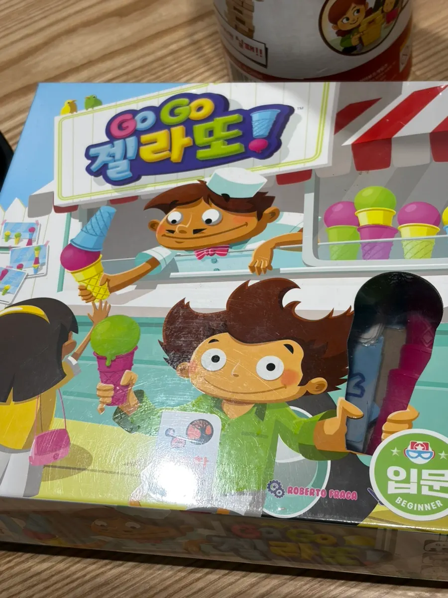 GO GO 젤라또 보드게임 구성물
