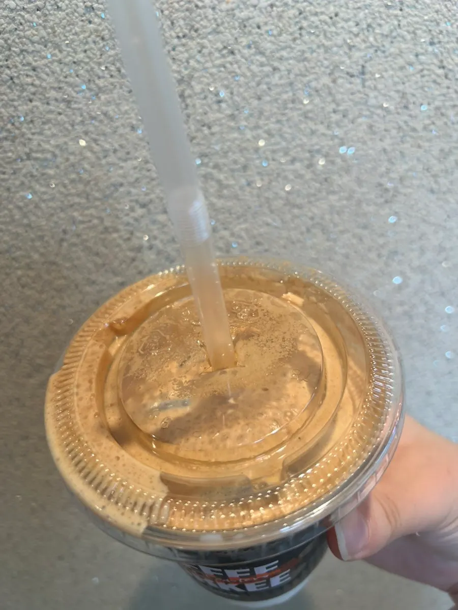 Takeout coconut coffee